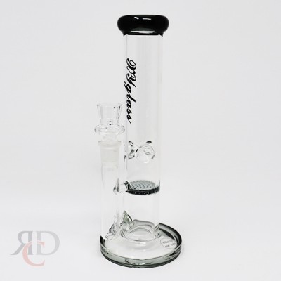 STRAIGHT TUBE WITH HONEYCOMB BOX WATER PIPE 1CT